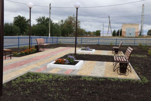 Открытие парка в селе Большая Акса Дрожжановского района -2023