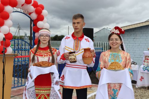 Открытие парка в селе Большая Акса Дрожжановского района -2023