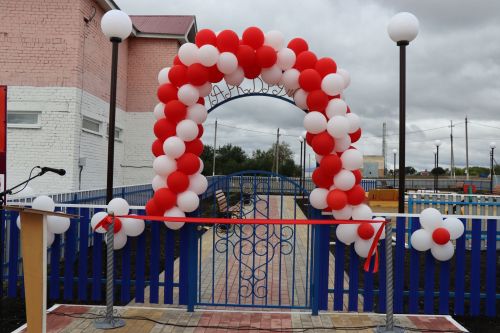 Открытие парка в селе Большая Акса Дрожжановского района -2023