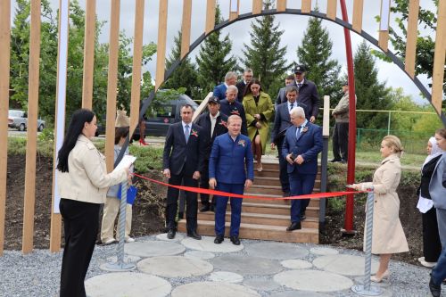 Открытие пруда "Приказ" по улице Школьная в селе Старое Дрожжаное -2023