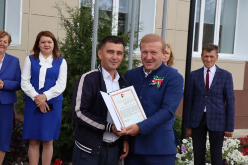 Открытие Стародрожжановского многопрофильного лицея -2023