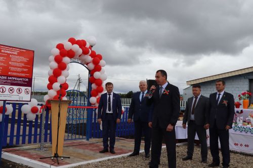 Открытие парка в селе Большая Акса Дрожжановского района -2023