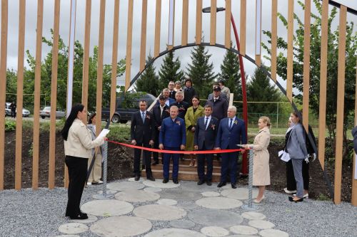 Открытие пруда "Приказ" по улице Школьная в селе Старое Дрожжаное -2023