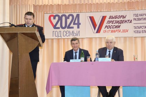 Сходы граждан в Дрожжановском районе -2024