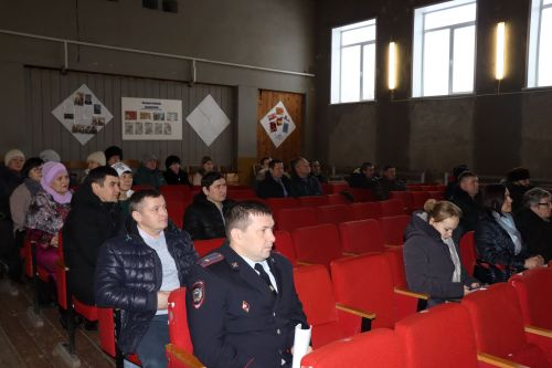 Сходы граждан в Дрожжановском районе -2024