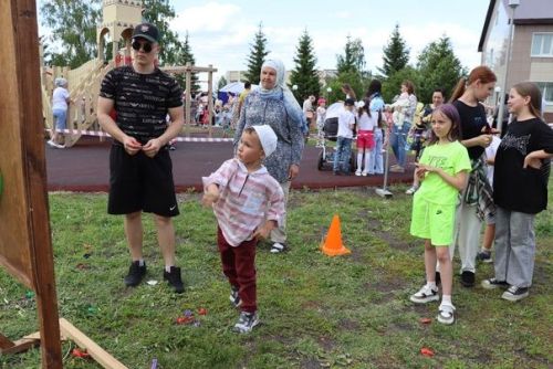 Праздник ко Дню защиты детей в Дрожжановском районе РТ -2024