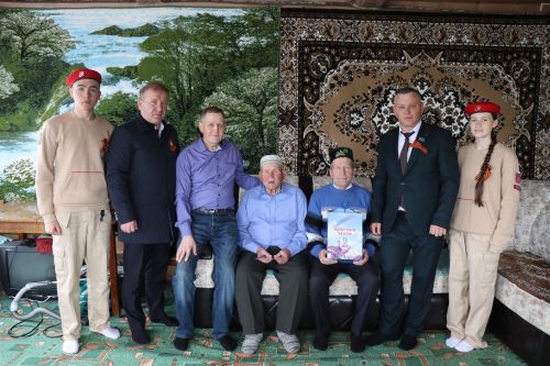 Поздравление тружеников тыла в Дрожжановском районе-2024