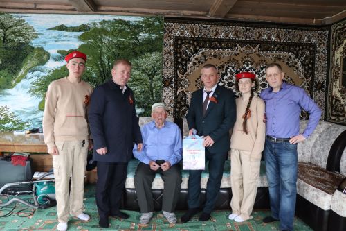 Поздравление тружеников тыла в Дрожжановском районе-2024
