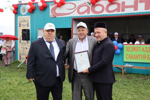 Сабантуй в селе Малая Цильна -2024