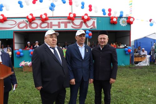 Сабантуй в селе Малая Цильна -2024