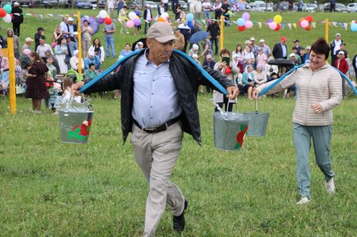 Сабантуй в селе Малая Цильна -2024