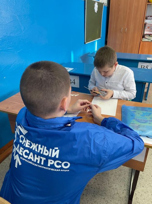 Снежный десант российских студенческих отрядов в Дрожжановском районе РТ