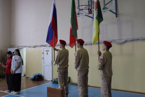 В Дрожжановском районе РТ проходит военно-спортивная игра «Зарница»
