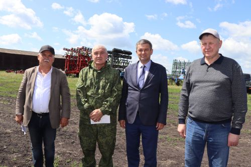 В Дрожжановском районе РТ состоялся парад комбайнов-2025