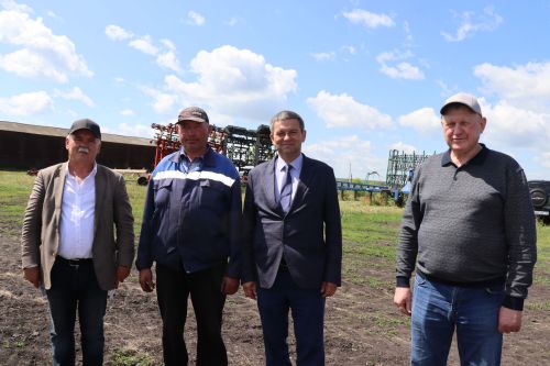В Дрожжановском районе РТ состоялся парад комбайнов-2025