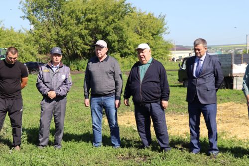 В Дрожжановском районе РТ состоялся парад комбайнов-2025