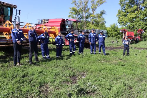 В Дрожжановском районе РТ состоялся парад комбайнов-2025