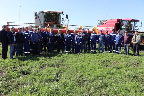В Дрожжановском районе РТ состоялся парад комбайнов-2025
