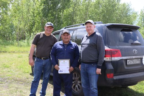 В Дрожжановском районе РТ состоялся парад комбайнов-2025