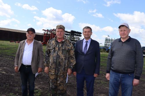 В Дрожжановском районе РТ состоялся парад комбайнов-2025