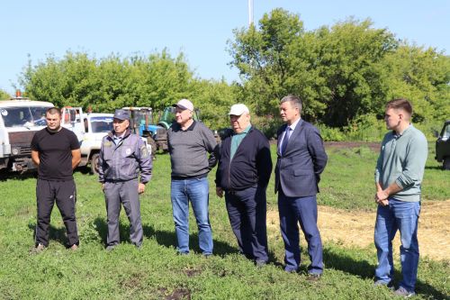 В Дрожжановском районе РТ состоялся парад комбайнов-2025
