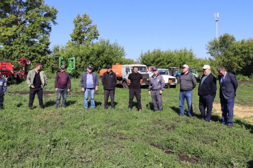 В Дрожжановском районе РТ состоялся парад комбайнов-2025