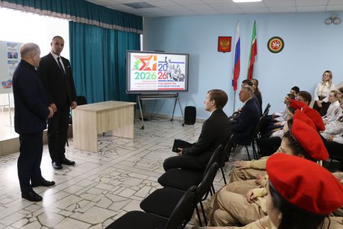 Герой России Расим Баксиков в Дрожжановском районе -2026
