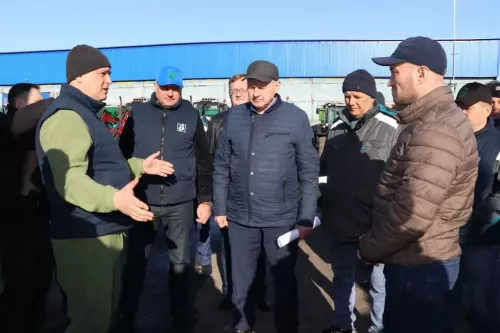 Проверка готовности техники к проведению весенне-полевых работ -2026 в Дрожжановском районе