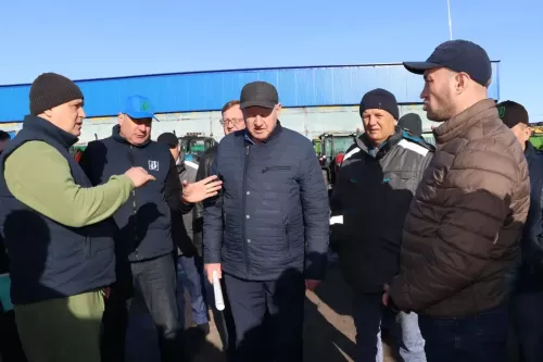 Проверка готовности техники к проведению весенне-полевых работ -2026 в Дрожжановском районе