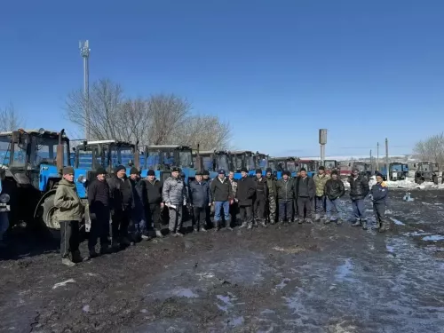 Проверка готовности техники к проведению весенне-полевых работ -2026 в Дрожжановском районе