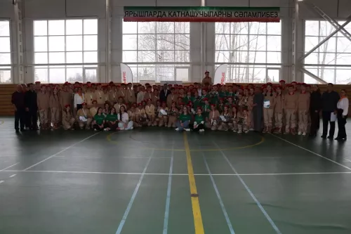 Военно-спортивная игра «Зарница- 2.0-2026» в Дрожжаном