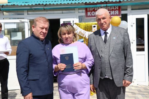 Вручение дипломов в техникуме Дрожжановского района -2026