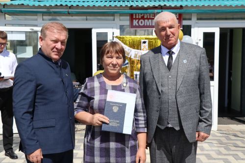 Вручение дипломов в техникуме Дрожжановского района -2026