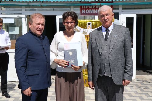 Вручение дипломов в техникуме Дрожжановского района -2026