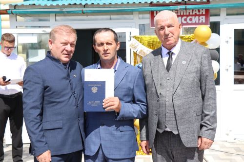 Вручение дипломов в техникуме Дрожжановского района -2026