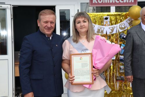 Вручение дипломов в техникуме Дрожжановского района -2026