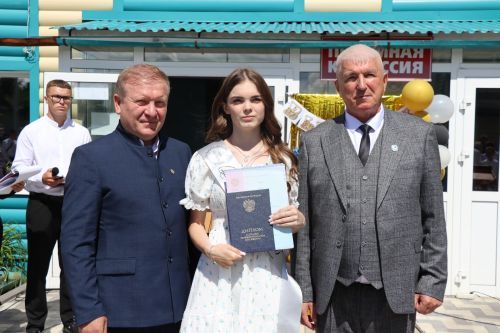 Вручение дипломов в техникуме Дрожжановского района -2026