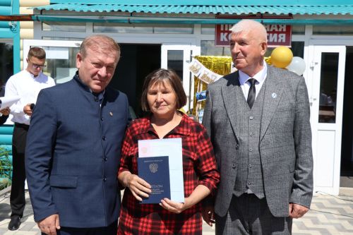 Вручение дипломов в техникуме Дрожжановского района -2026