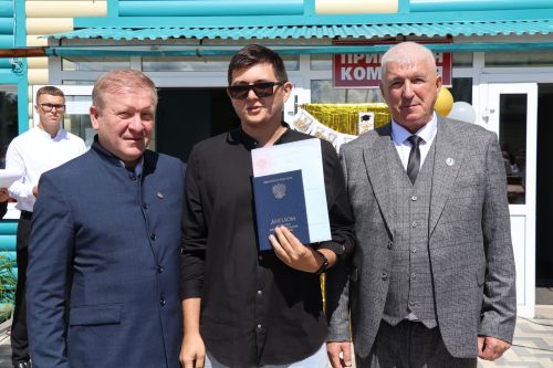 Вручение дипломов в техникуме Дрожжановского района -2026