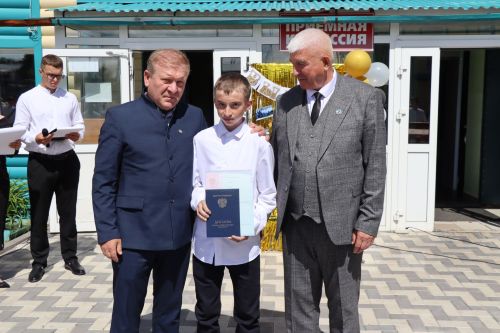 Вручение дипломов в техникуме Дрожжановского района -2026