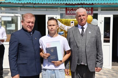 Вручение дипломов в техникуме Дрожжановского района -2026