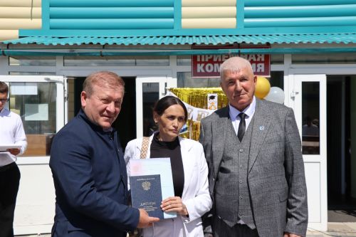 Вручение дипломов в техникуме Дрожжановского района -2026