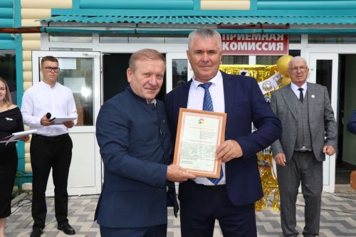 Вручение дипломов в техникуме Дрожжановского района -2026