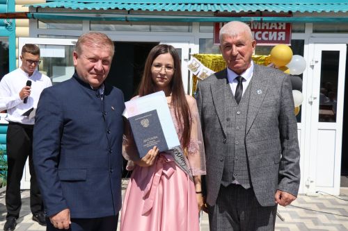 Вручение дипломов в техникуме Дрожжановского района -2026