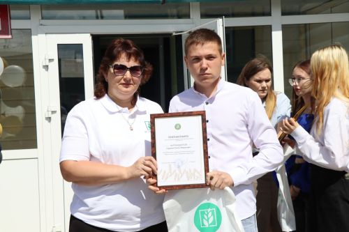 Вручение дипломов в техникуме Дрожжановского района -2026