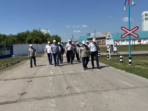 В Дрожжановском районе проверили готовность элеватора к приёму нового урожая