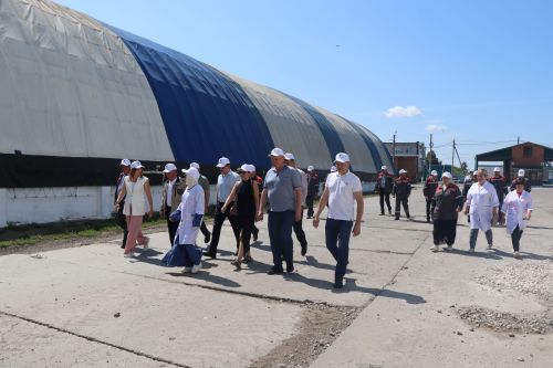 В Дрожжановском районе проверили готовность элеватора к приёму нового урожая