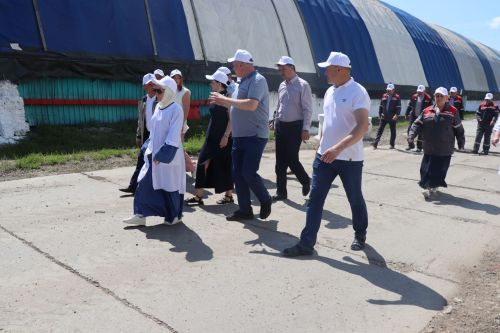 В Дрожжановском районе проверили готовность элеватора к приёму нового урожая