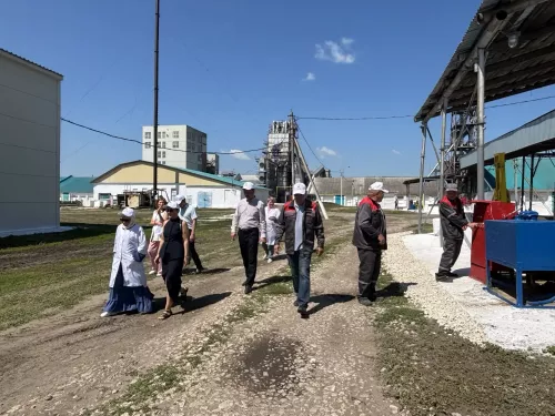 В Дрожжановском районе проверили готовность элеватора к приёму нового урожая