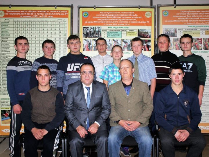 Дрожжановские ребята приняли участие в соревнованиях в  честь Дня работников АПК